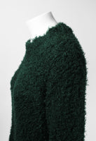 YOHJI YAMAMOTO FW 1997 FUZZY DARK GREEN JUMPER