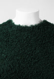 YOHJI YAMAMOTO FW 1997 FUZZY DARK GREEN JUMPER