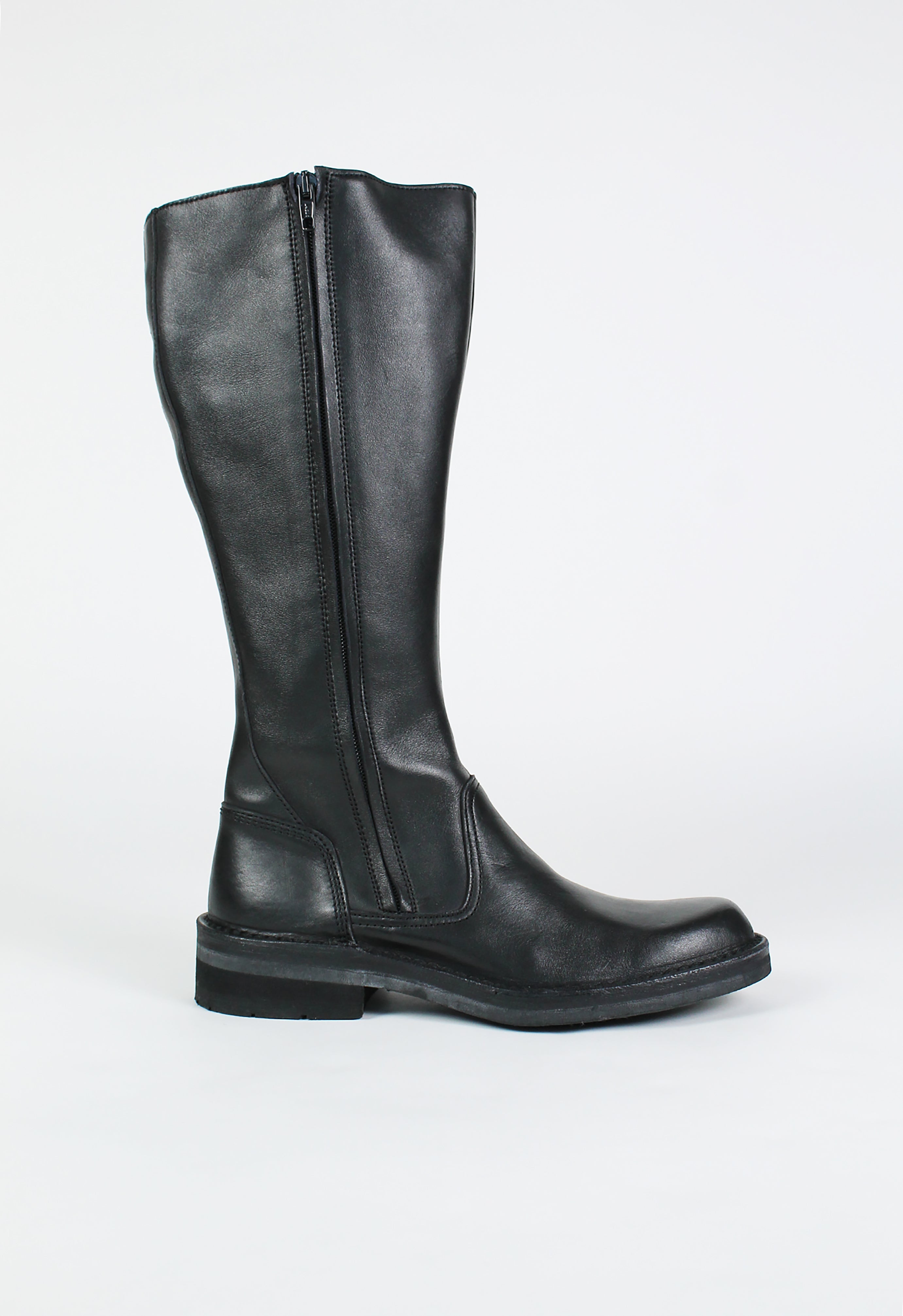 YOHJI YAMAMOTO DOUBLE ZIP RIDING BOOTS