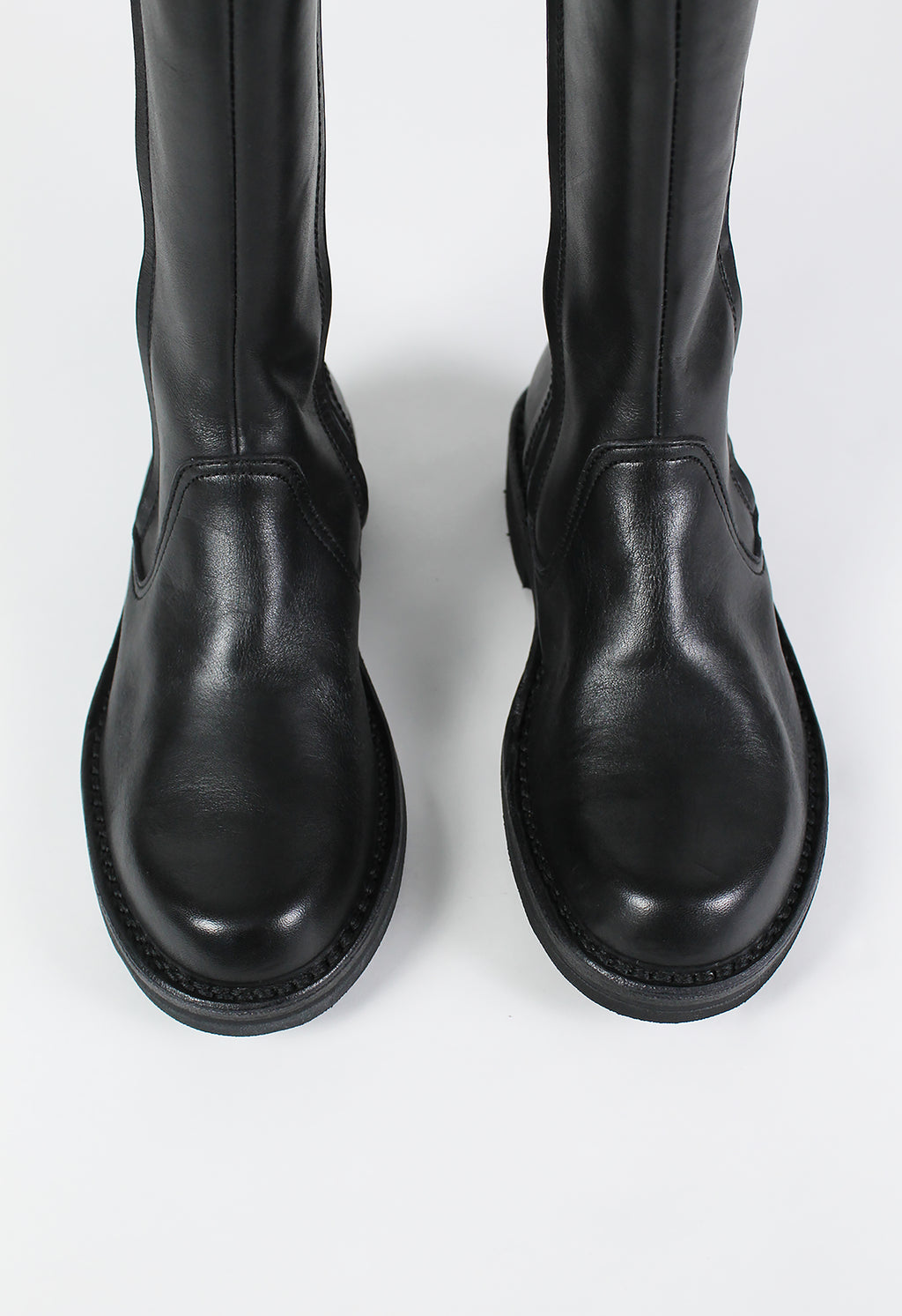 YOHJI YAMAMOTO DOUBLE ZIP RIDING BOOTS