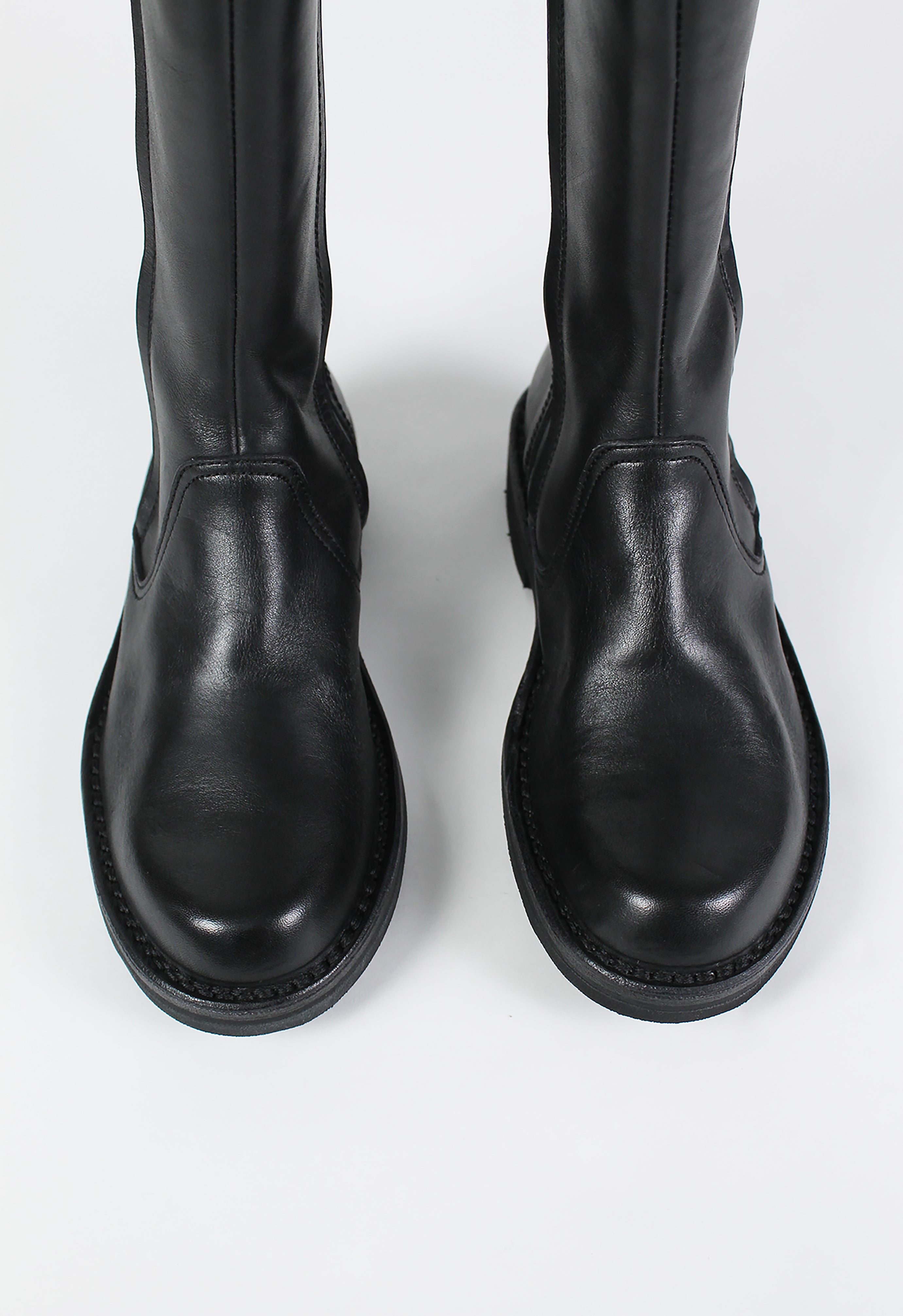 YOHJI YAMAMOTO DOUBLE ZIP RIDING BOOTS