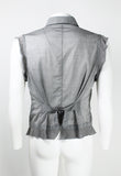 YOHJI YAMAMOTO POUR HOMME SS 2011 SHEER WAISTCOAT