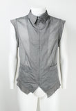 YOHJI YAMAMOTO POUR HOMME SS 2011 SHEER WAISTCOAT