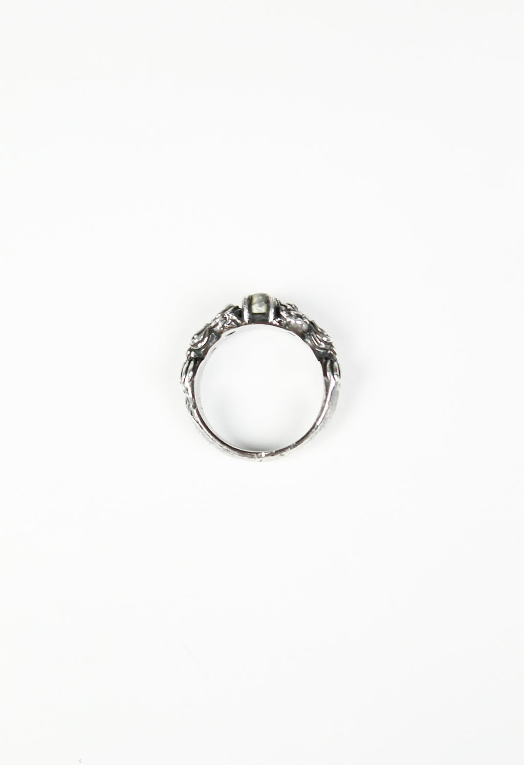 YOHJI YAMAMOTO Y'S 2007 CARVED STONE RING