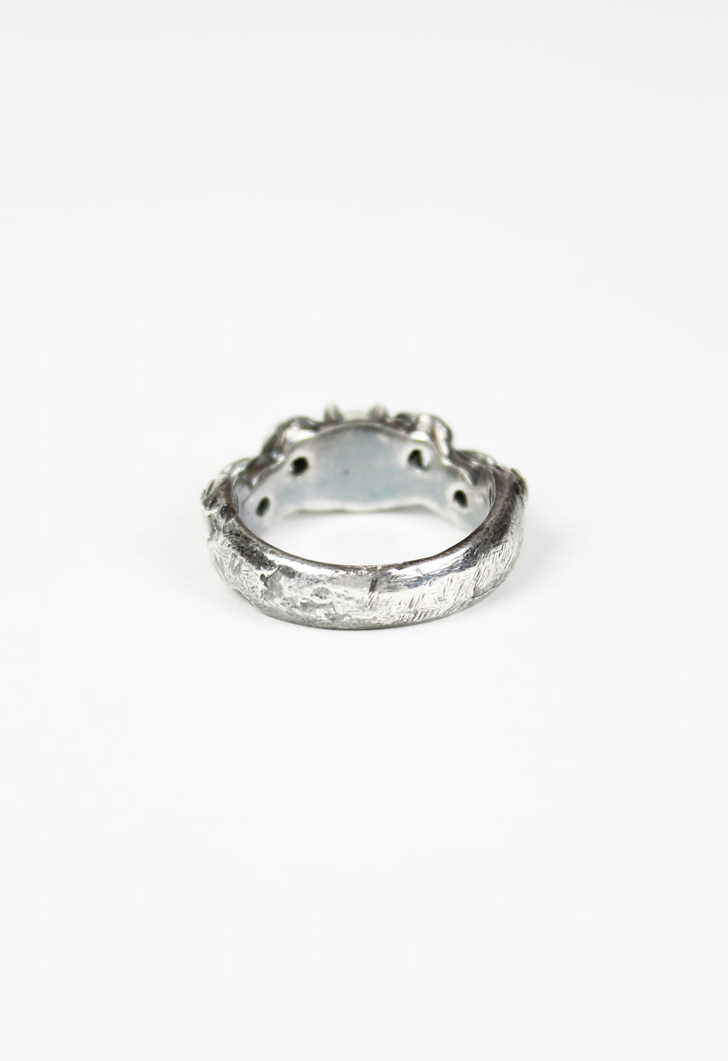 YOHJI YAMAMOTO Y'S 2007 CARVED STONE RING