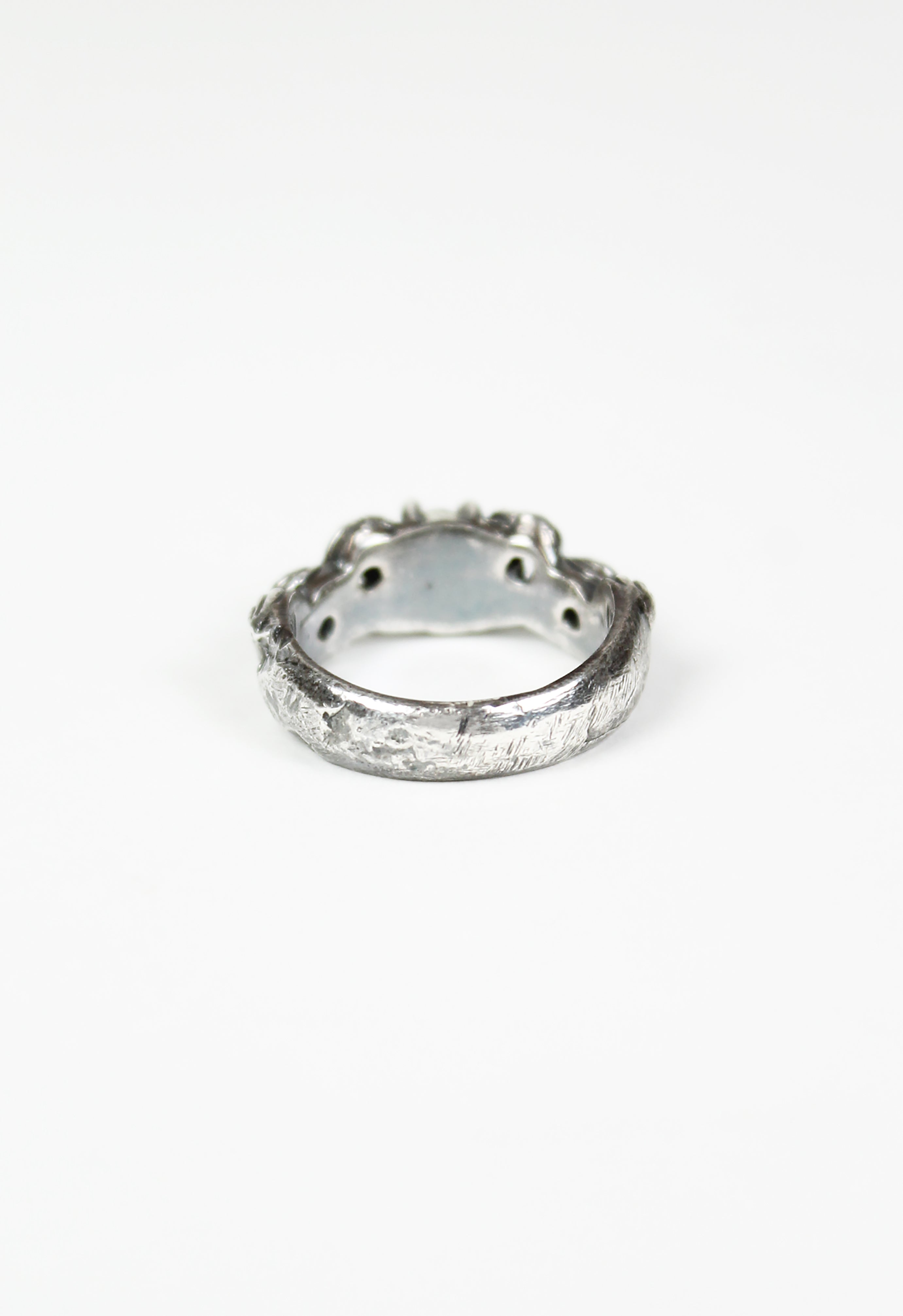 YOHJI YAMAMOTO Y'S 2007 CARVED STONE RING