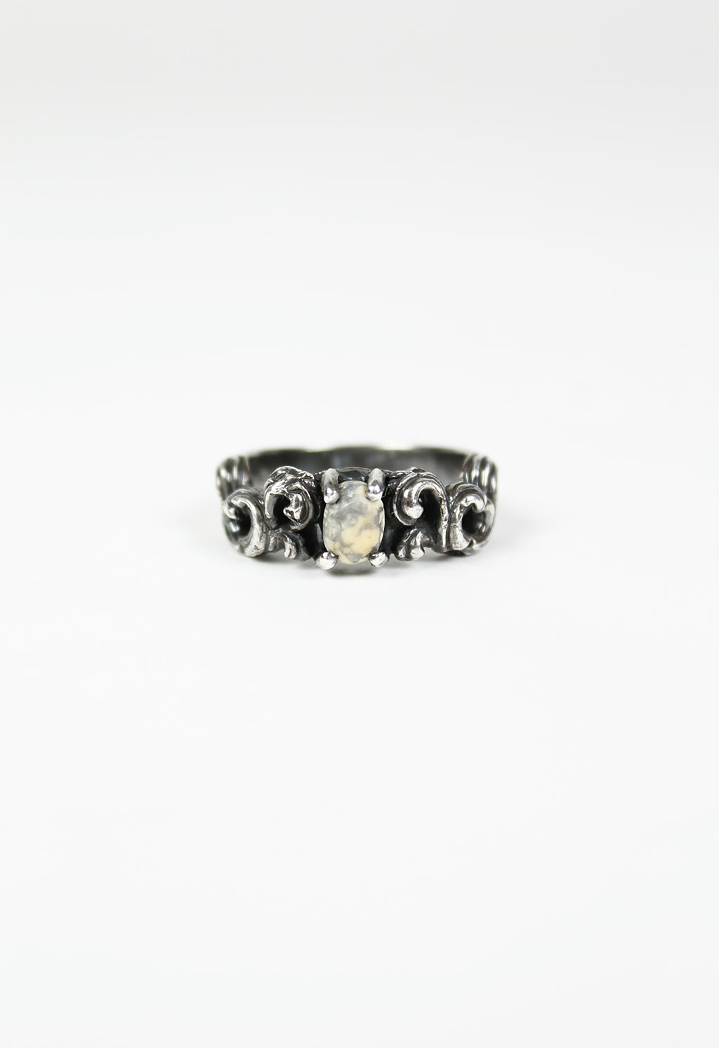 YOHJI YAMAMOTO Y'S 2007 CARVED STONE RING